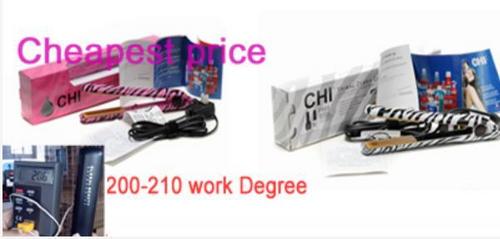 CHI Blue/Pink/Purple/White Tribal Zebra Ceramic Lonic Flat Iron 1' Hair Straightener