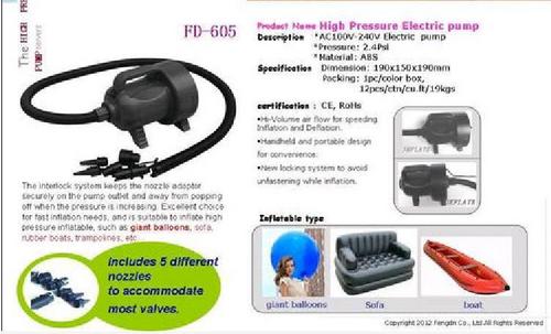 High Pressure Electric Pump