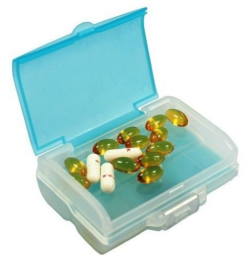 Pill Box Tupperware 