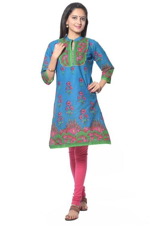 Designer Cotton Kurti Gender: Women'S