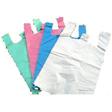 T-Shirt Bag - LDPE, HDPE, PP, CPE Plastic | Customizable Sizes, Vivid Colors, Versatile Usage