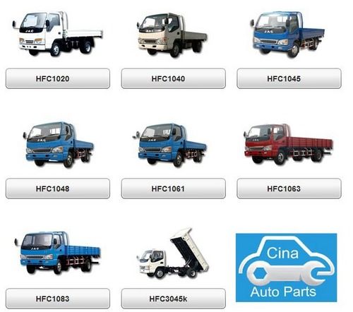 Jac Truck Auto Parts For All Models