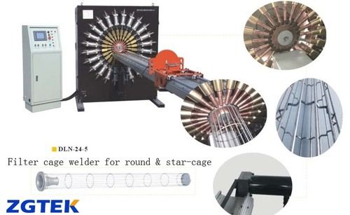 Star Filter Cage Making Machine