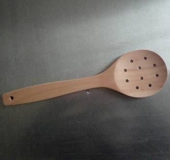 Wooden Draining Spoon