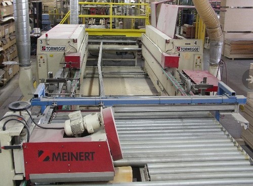 Torwegge Tenoner Line Complete With T-Edge Insertion