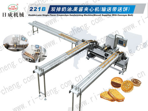 Double Line Biscuit Sandwiching Machines