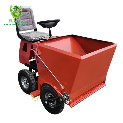 Small Ride-On Driving Sand Infill Machine