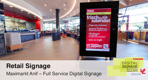 High Quality Digital Signage Screen Dimension: 30 Inch