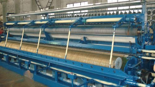 Plastic Shuttle Fish Net Machine With Big Spool Dia