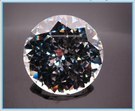 Shining Star Cut White Round Zircon