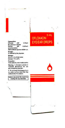 Ofloxacin Eye/Ear Drops