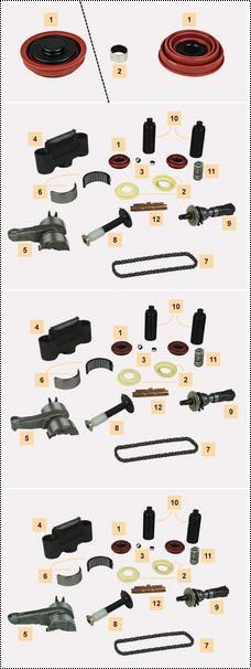  ट्रक ब्रेक कैलिपर मरम्मत किट 
