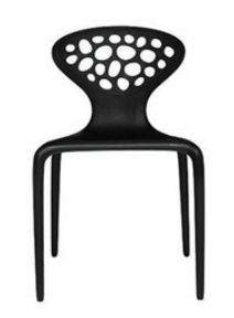 Supernatural Chair With Perforated Back