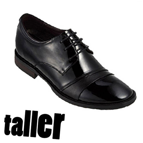 Metal Height Increasing Shoes (Black)