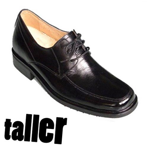 Man Elevator Shoes (Black)