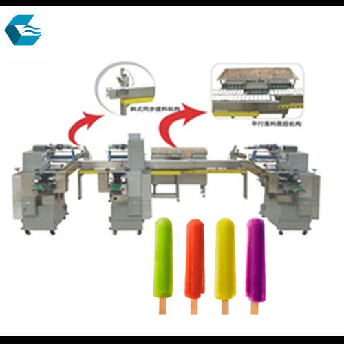 Automatic Popsicle Cream Bar Packing Machine