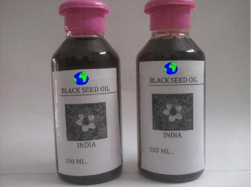 Black Cumin Seed Oil - Cold Pressed, Golden Brown Color, Moderate Viscosity, Quick Absorption, Rich in Antioxidants and Vitamins A, B1, B2, B6, C, Niacin, and Folacin