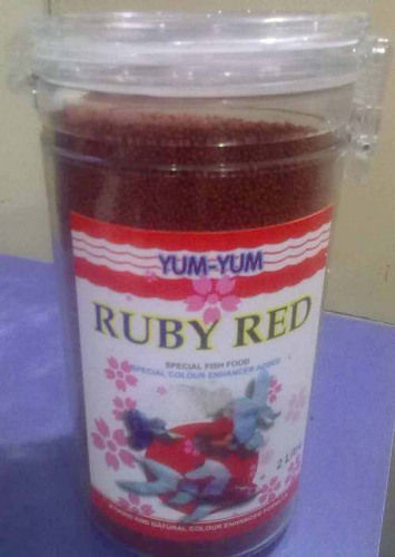  यम-यम रूबी रेड फिश फूड