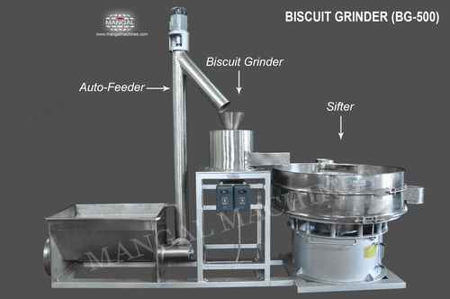 Automatic Biscuit Grinder Machine