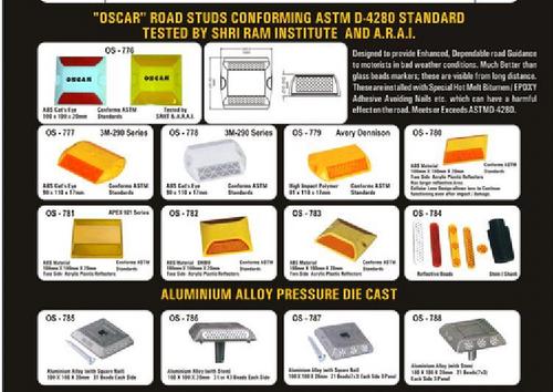 Raised Pavement Marker - High Visibility Reflective Material | Excellent Quality Assurance by Experienced Professionals