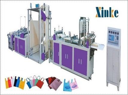 Ultrasonic Non Woven D-Cut Bag Making Machine