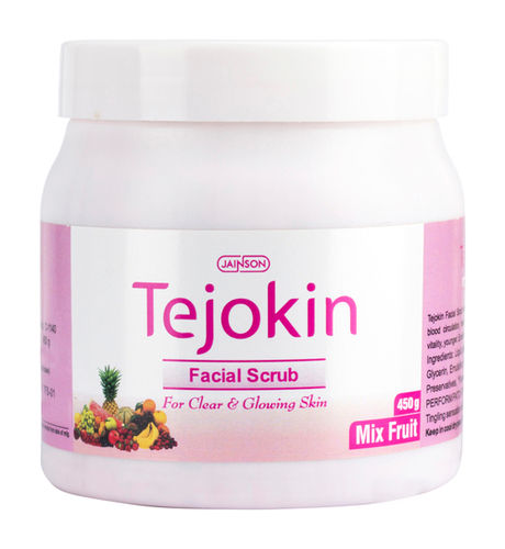 Pink Tejokin Facial Scrub For Clear And Glowing Skin