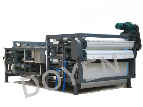 Belt Filter Press For Wastewater Sludge Treatment Machine