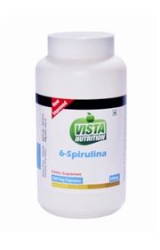 Vista Nutritions 6-spirulina 500mg (200 Capsules)