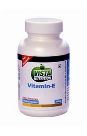 Vista Nutritions Vitamin-E 200mg (100 Capsules)