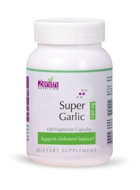 Zenith Nutritions Super Garlic 1000 - 180 Capsules