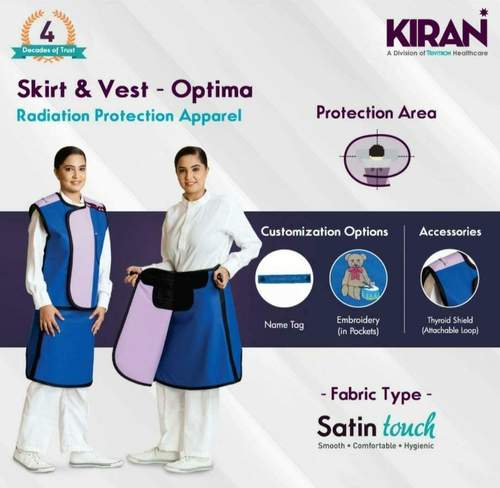 Radiation Protection Skirt And Vest