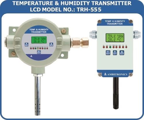 Temperature And Humidity Transmitter - High Accuracy Digital Sensor, User Selectable Outputs | Programmable Up to 10 Meters, Configurable Alarm Levels, RS-485 MODBUS RTU