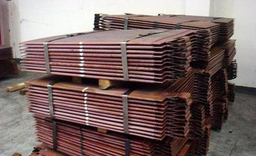 Copper Cathode - Grade A Cu 99.96-99.99%, 914mm x 914mm x 12mm Sheets, Ideal for Air Conditioning and Refrigeration Services