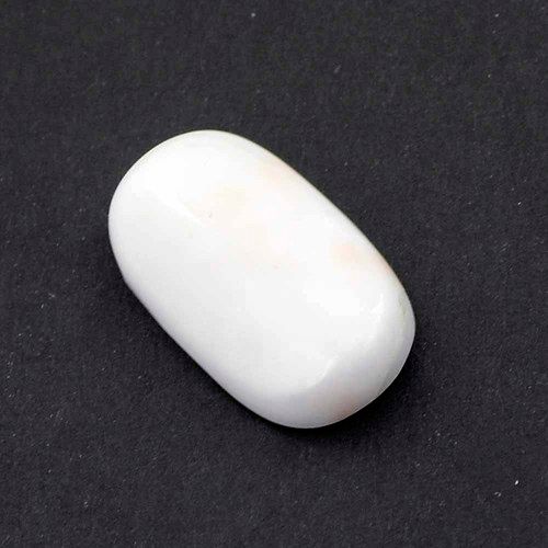 9.05 Ct (9.25 Ratti) Certified White Coral Gemstone