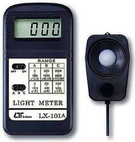 9V Portable Lutron Digital Light Measuring Lux Meters To Measure Light Intensity