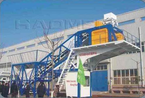 Mobile Concrete Batching Plant