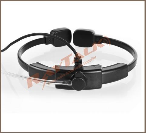 Two Way Radio Heavy Duty Throat Activated Microphone