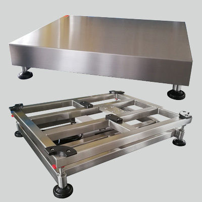 Bench Scale Stainless Steel Square Tube Platform