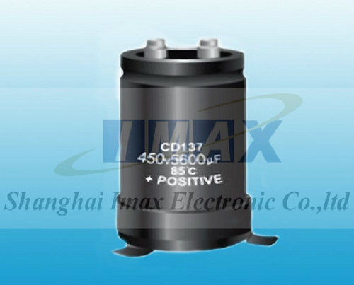 Cd137 5000 Hours 85c Screw Aluminum Electrolytic Capacitor