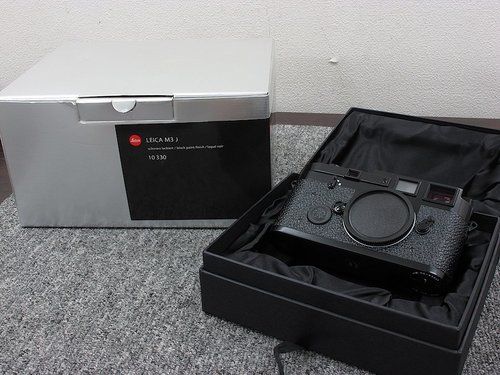 Leica M3J Black Paint Camera Limited Edition 511