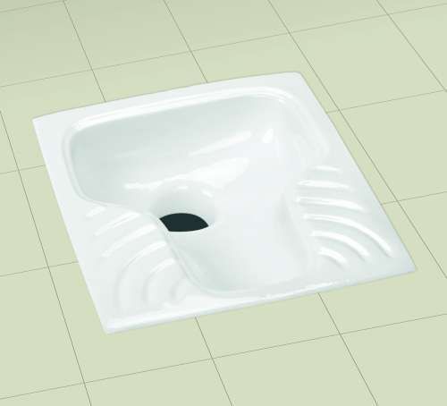 Turkish Squatting Water Closet Pan