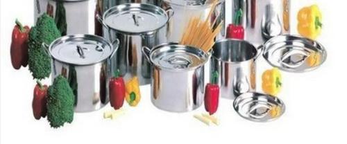 Stainless Steel Stock Pots With S/S Lids