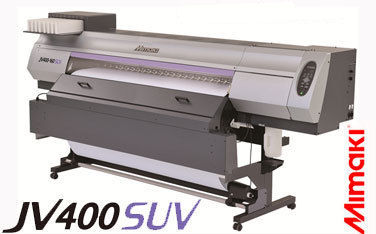 Solvent UV Printer (Mimaki JV400-SUV) By Peyvand-e-Badie Co.
