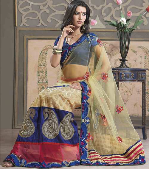 Bridal Wear Lehenga Saree