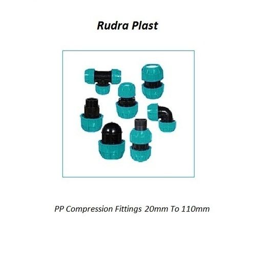 PP Compression Fittings 20mm to 110mm