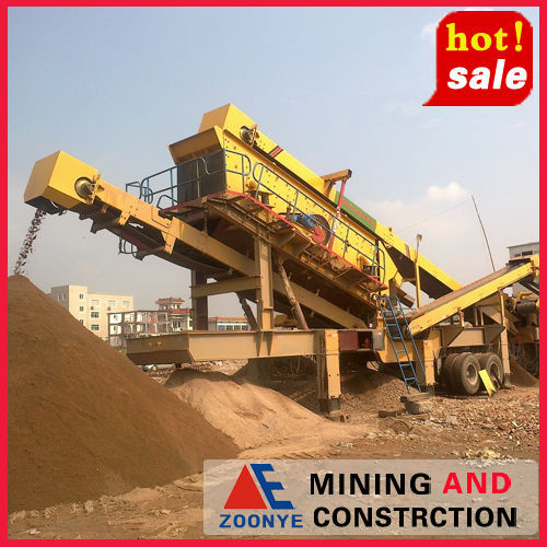 Mobile Crushing And Screening Plant - Advanced Waste Recycling Technology, Compact Structure, Zero Pollution Emissions, Low Noise and Dust Output