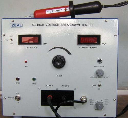 High Voltage Breakdown Tester