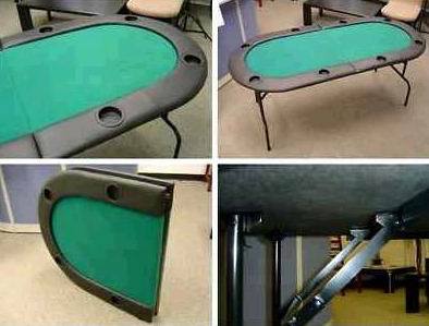 84Inch Foldable Poker Table
