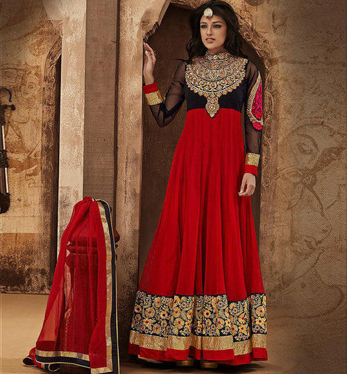 Manual Anarkali Salwar Kameez