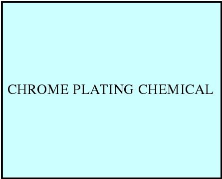 Chrome Plating Chemical